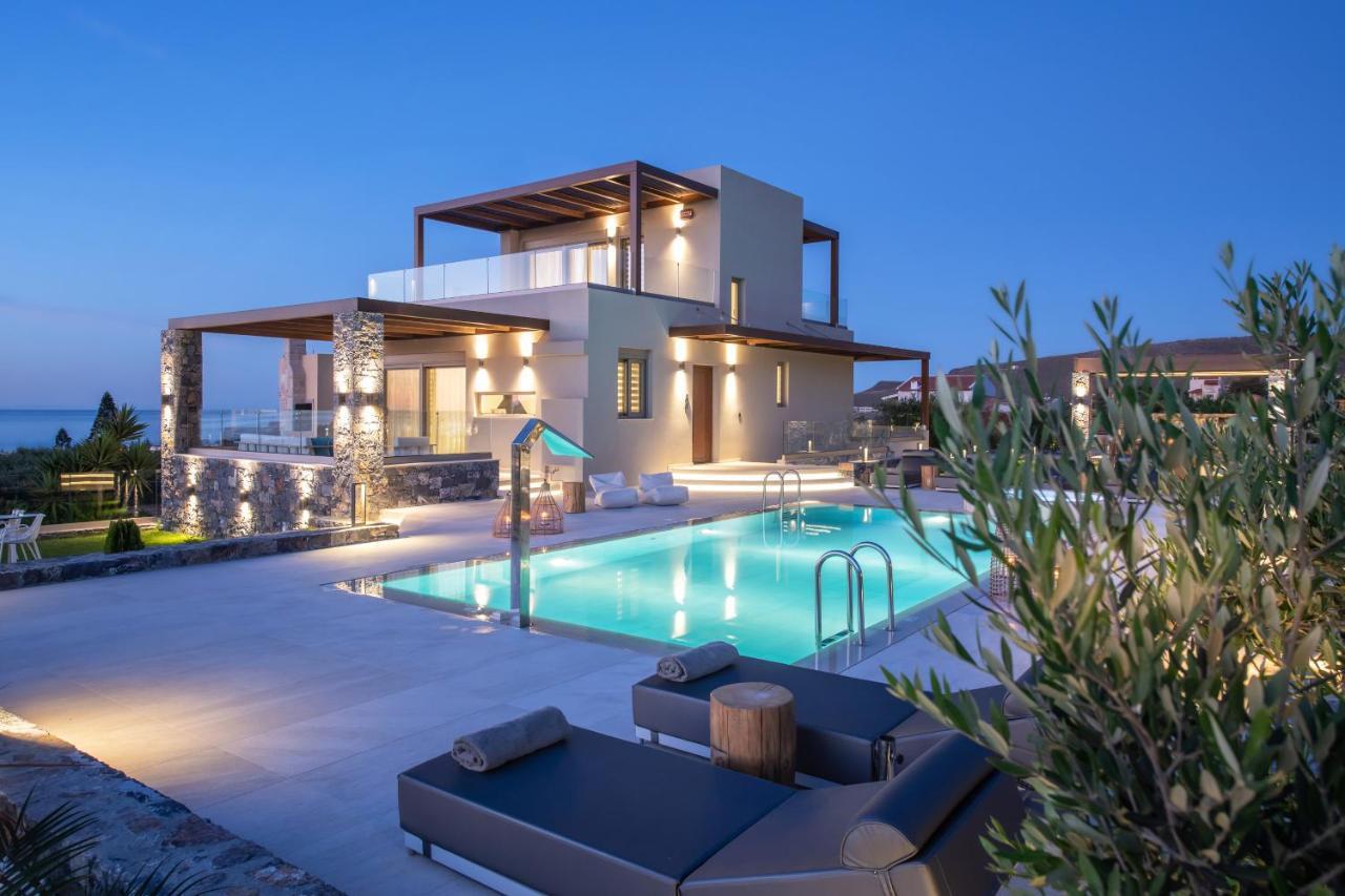 Kymo Instyle Villa - Sea View Private Pool Jacuzzi Kokkini Hani Kültér fotó