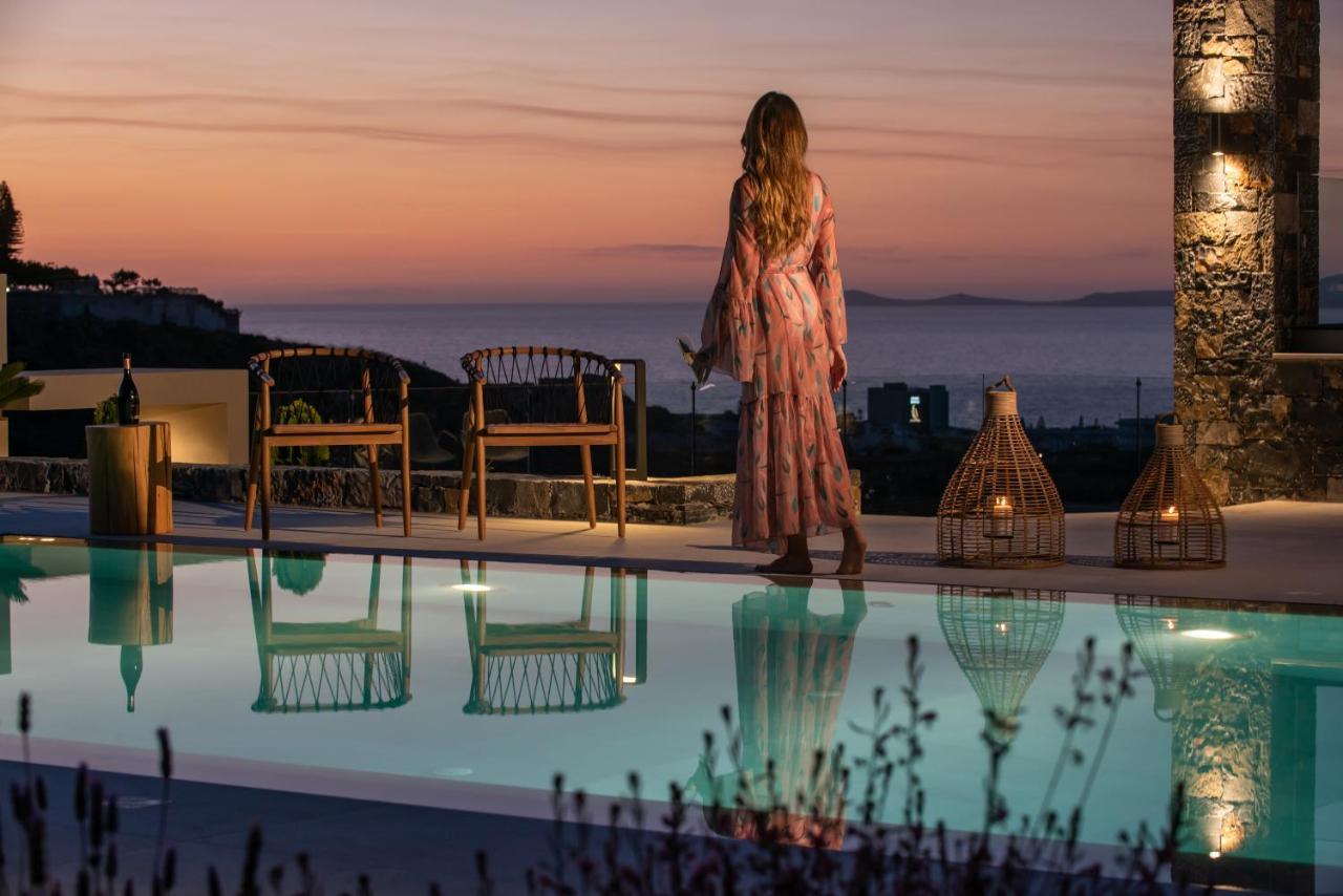 Kymo Instyle Villa - Sea View Private Pool Jacuzzi Kokkini Hani Kültér fotó